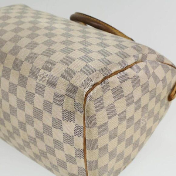 LOUIS VUITTON Damier Azur Speedy 30 Hand Bag - Picture 15 of 15